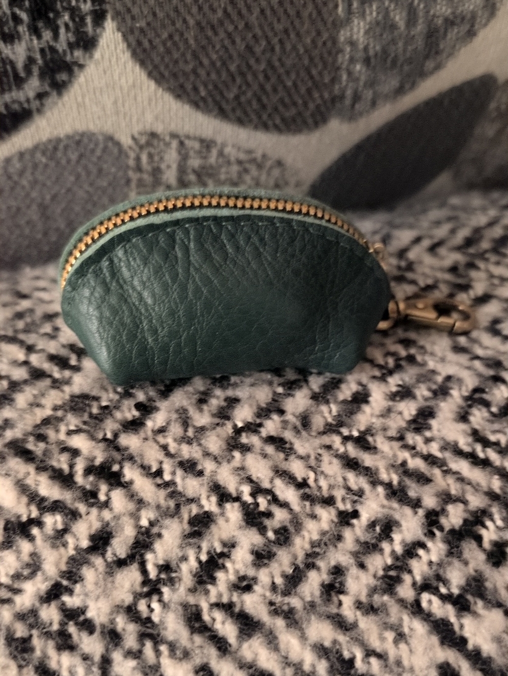 Portland Leather Bacalar Taco Keychain EUC